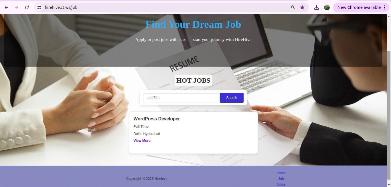 HireHub Screenshot 2